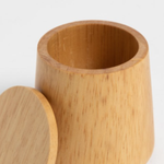 
                    
                      Recipiente de madera de roble con tapa desplazada hacia un lado-marrón
                    
                  