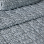 
                    
                      Cubrecama Bradford gris con textura tejida y pliegues decorativos-gris
                    
                  