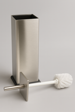 
                    
                      Cepillo limpiador de acero inoxidable con soporte cuadrado y base negra-
                    
                  