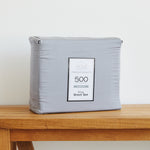 
                    
                      Juego de sábanas gris bamboo cotton 500 hilos tamaño King-gris
                    
                  