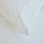 
                    
                      Funda de almohada blanca con costura y textura suave-blanco
                    
                  