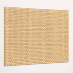 
                    
                      Panel de PVC tejido con patrón entrelazado beige rectangular-
                    
                  