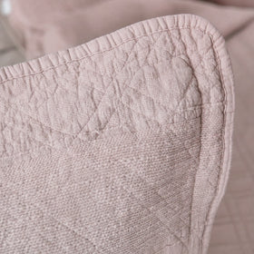 funda de almohada para sham manchester en punta de almohada para cama-rosa