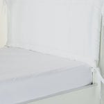
                    
                      Sábana ajustable blanca para cama infantil, lisa y limpia-blanco
                    
                  
