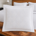 
                    
                      funda de almohadon con patrón geométrico de algodón-blanco
                    
                  