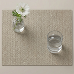 
                    
                      Individual Capri beige claro con flores blancas y vasos agua-beige claro
                    
                  