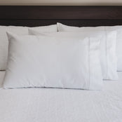 Funda De Almohada Con Feston 400 Hilos X 2