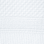 
                    
                      Cubrecama blanco Berna con texturas y patrones decorativos en relieve-blanco
                    
                  