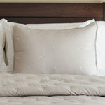
                    
                      Funda de almohada básica color natural con textura acolchada-natural
                    
                  