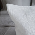 
                    
                      Funda de almohada blanca Amalfi con textura de damasco elegante-blanco
                    
                  
