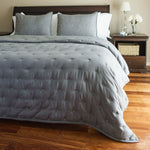 
                    
                      Funda de almohada gris Basic con diseño acolchado punteado-gris
                    
                  