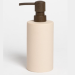 
                    
                      Dispensador de jabón con base de ceramica y bomba madera-natural
                    
                  