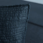 
                    
                      Funda de almohada Girona azul marino con textura acolchada y borde ribeteado-azul
                    
                  