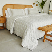 Cubrecama Basic Stripe New Reversible