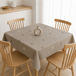 
                    
                      mantel español de cocina sobre mesa cuadrada-beige
                    
                  
