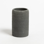 
                    
                      portacepillo con tramado tipo tejido en material de resina-gris
                    
                  