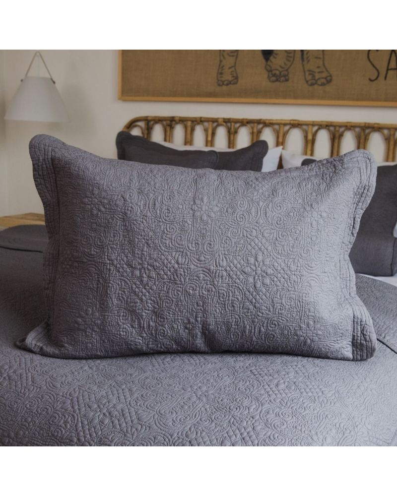 FUNDA DE ALMOHADA BARREL GRIS CLARO