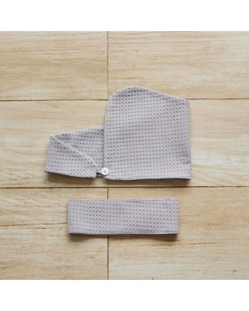 TURBANTE Y VINCHA DE TOALLA