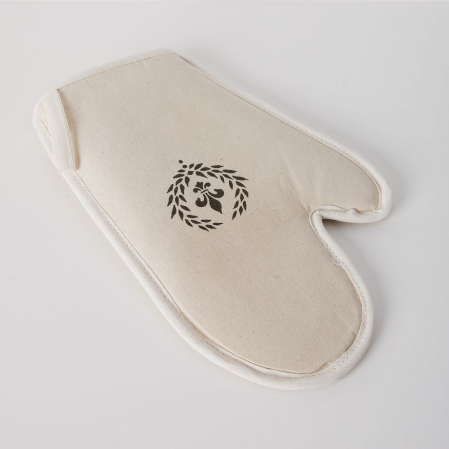 MANOPLA ESTAMPADA FLOR DE LIS