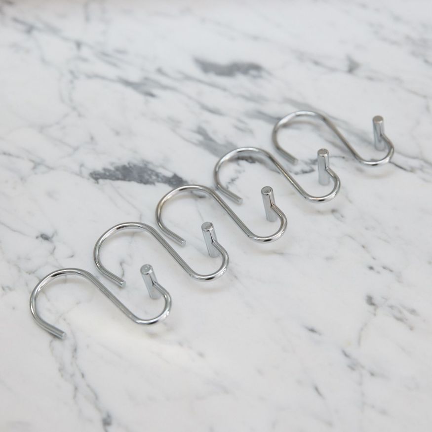 GANCHOS DE CORTINA DE BAÑO HOOK
