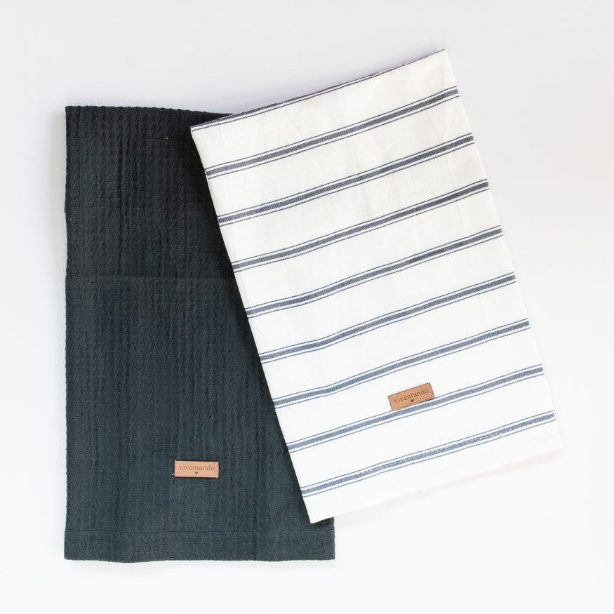 TEA TOWEL ORGANIC X 2