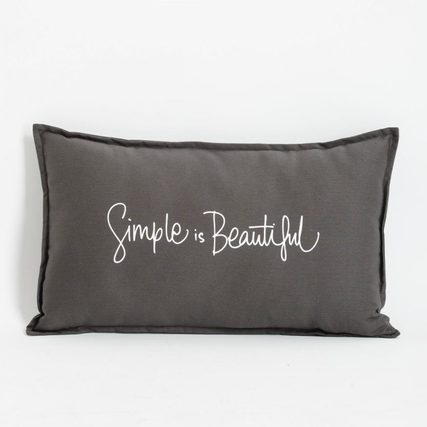 ALMOHADON SIMPLE IS BEAUTIFUL