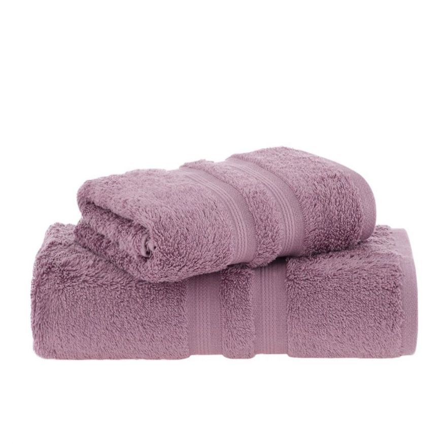 SET DE TOALLAS BUDD LISO ROSA OSCURO