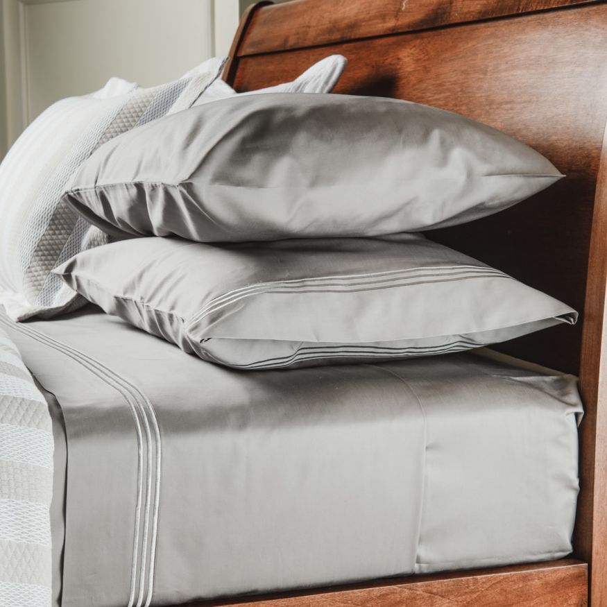 FUNDA DE ALMOHADA 600 HILOS 3 FESTONES X 2
