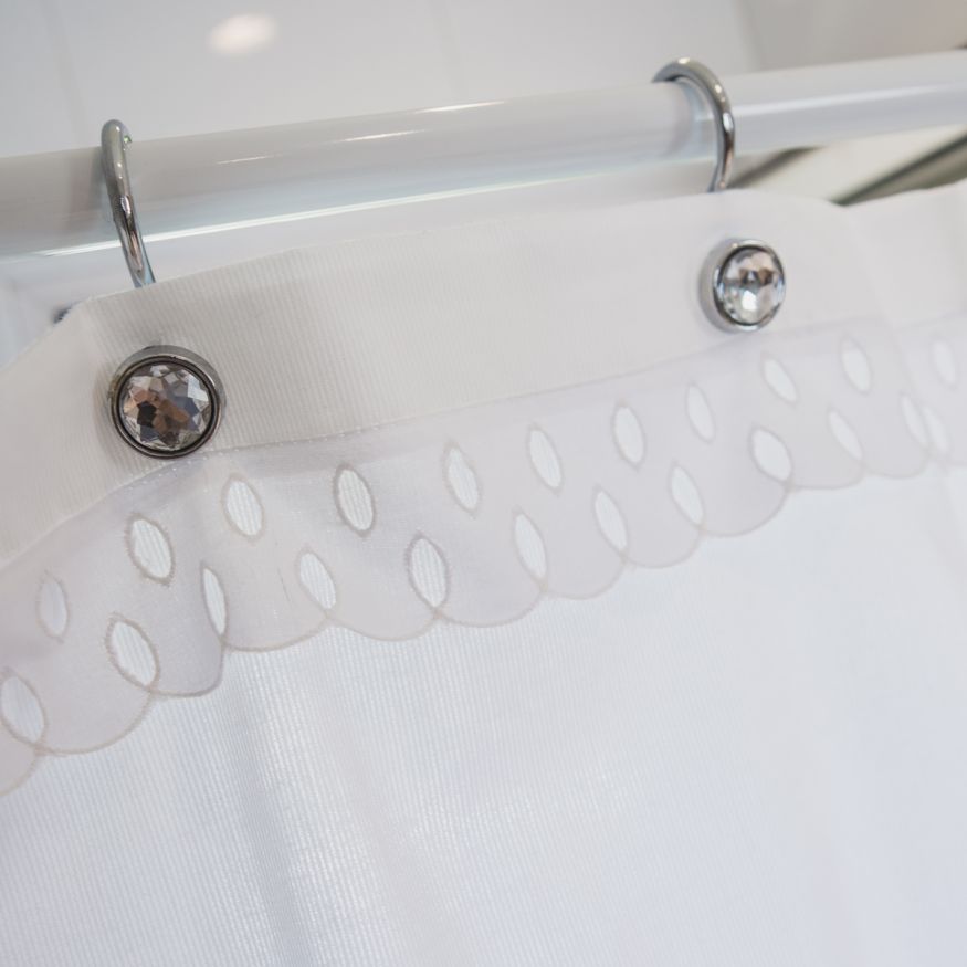 CORTINA DE BAÑO BRODERIE NICE