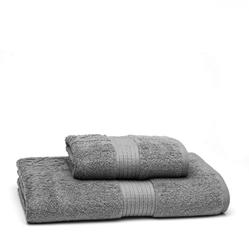 SET DE TOALLA CANELLE GRIS CENIZA